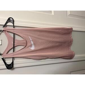Nike Dri-FIT Women's Racerback Tank Top, Medium, Pink 239